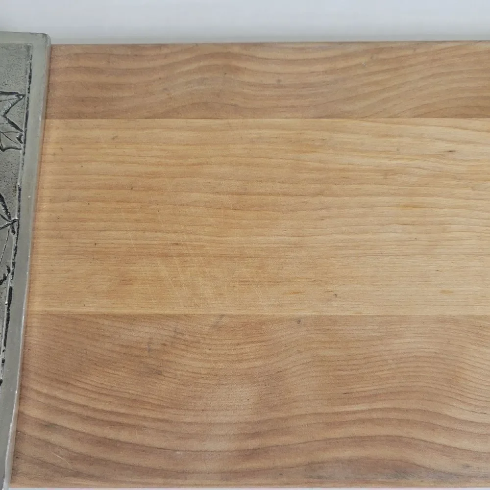 Basic Spirit of Canada Handcrafted Pewter‎ Pate Board